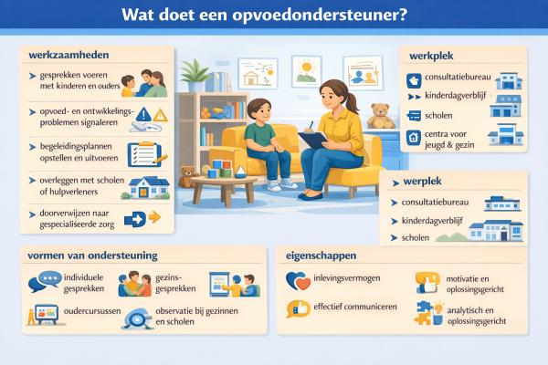 Wat doet een opvoedondersteuner